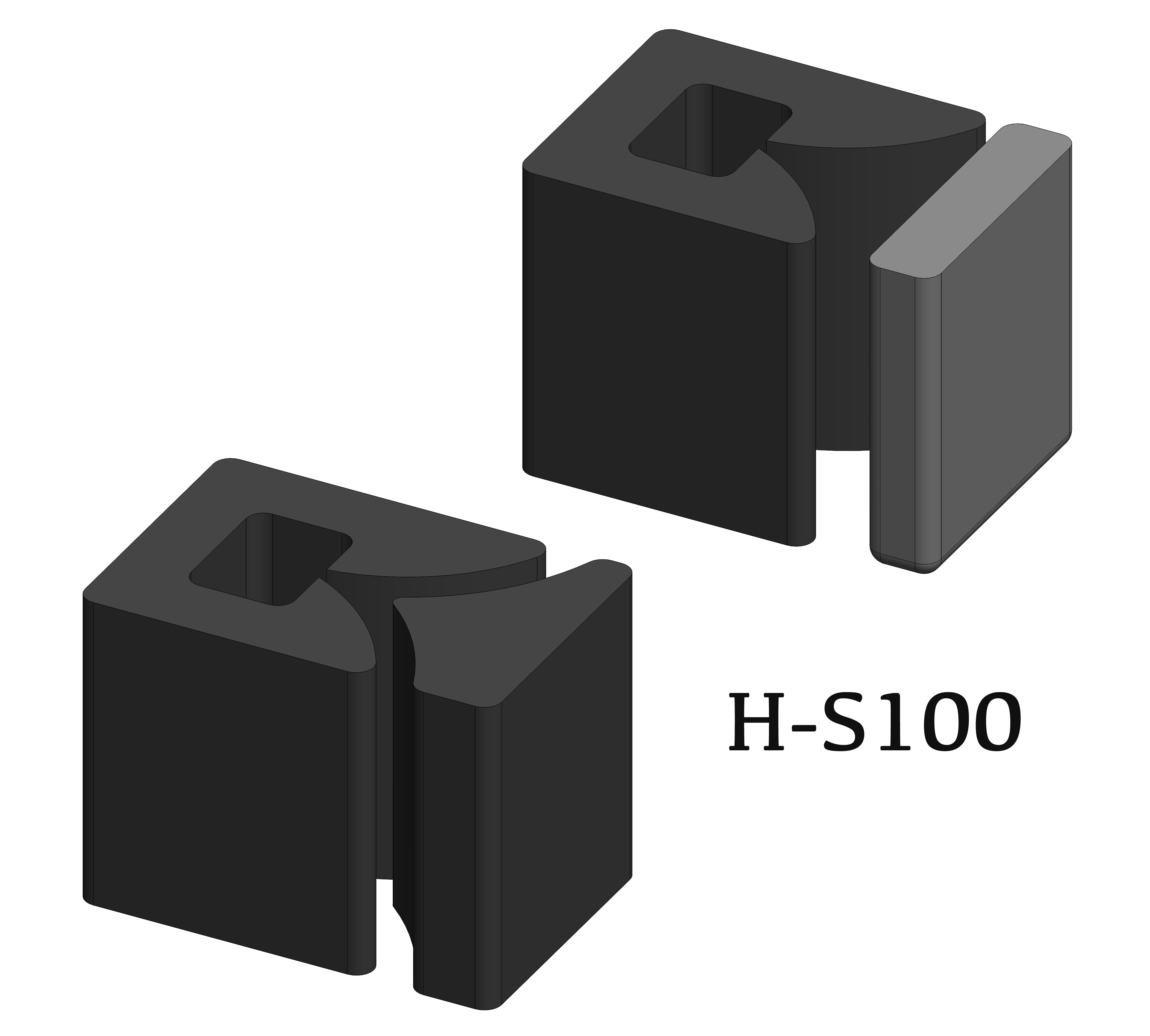 h-s100 c-corners clamps kit
